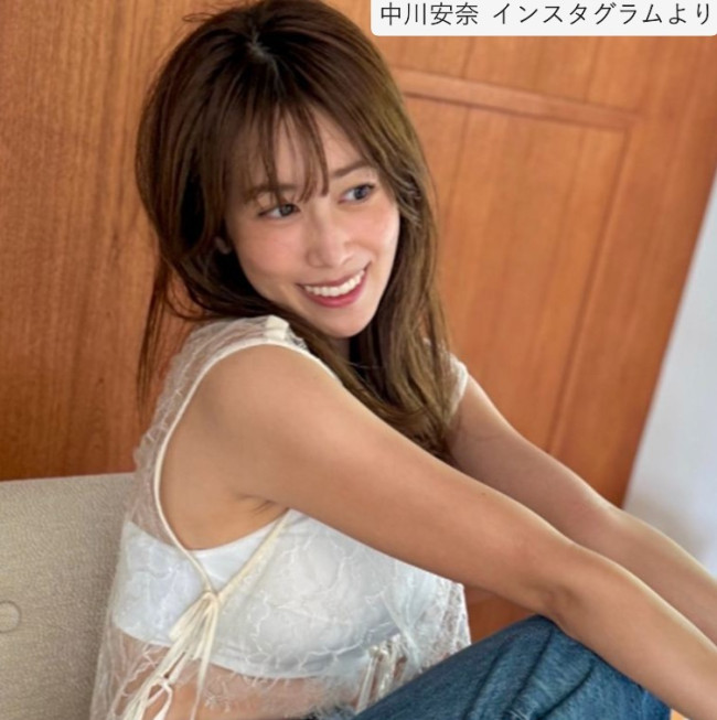 中川安奈、ソロショット ※「中川安奈」インスタグラム