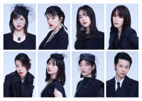 パルコ・プロデュース2025『シャイニングな女たち』に出演する（上段左から）吉高由里子、さとうほなみ、桜井日奈子、山口紗弥加、（下段左より）小野寺ずる、羽瀬川なぎ、李そじん、名村辰