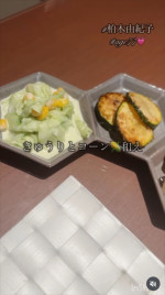 柏木由紀子、手作り料理を披露　※「柏木由紀子」インスタグラム