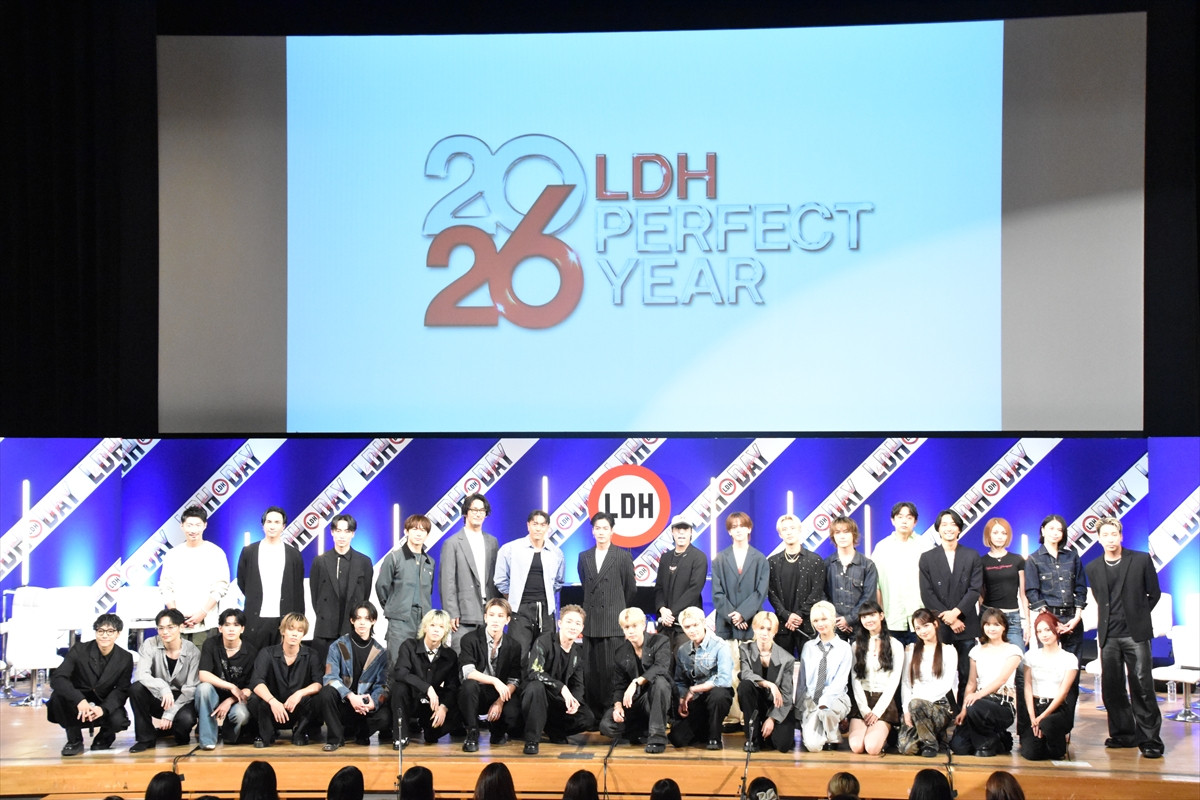 「LDH PERFECT YEAR 2026」開催決定！　EXILE MAKIDAI「2026年は“LDH大箱推し”してほしい」