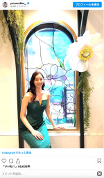 新木優子、圧巻のドレス姿　※「新木優子」インスタグラム