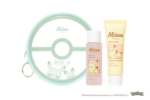 『ポケピース』×「Mitea ORGANIC」が初コラボ！　限定新色を加えた“カラーリップ”など展開へ