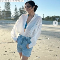 かとうれいこ、ソロショット　※「かとうれいこ」インスタグラム