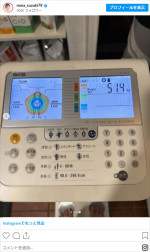鈴木奈々、体重を公開　※「鈴木奈々」 インスタグラム