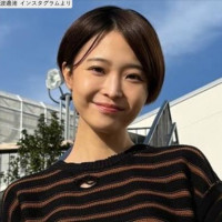 渡邊渚、近影　※「渡邊渚」インスタグラム