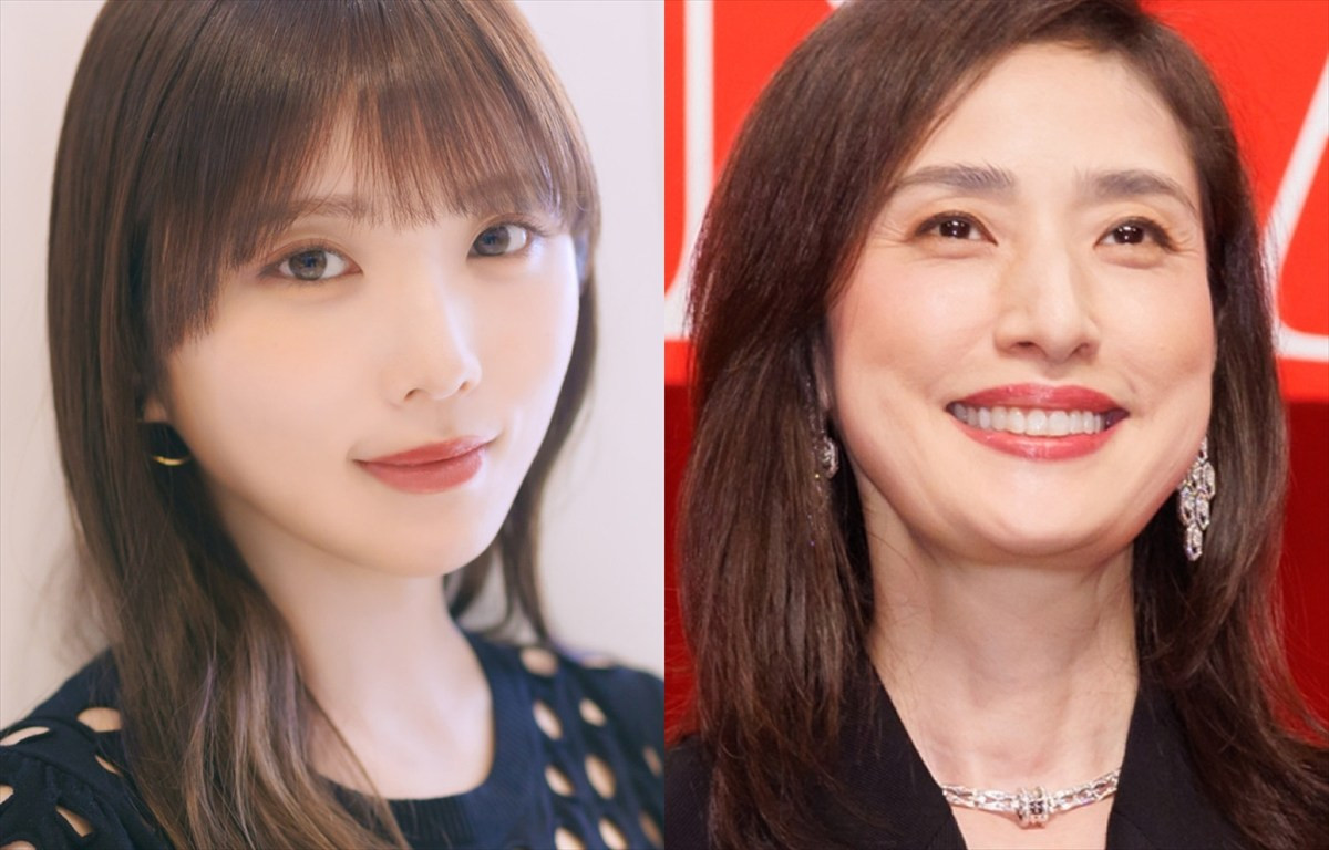 （左から）与田祐希、天海祐希