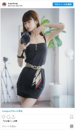 無銭飲食で逮捕・収監されたインフルエンサー、ペイユン・チャン　※「Pei‐Yun Chung」インスタグラム