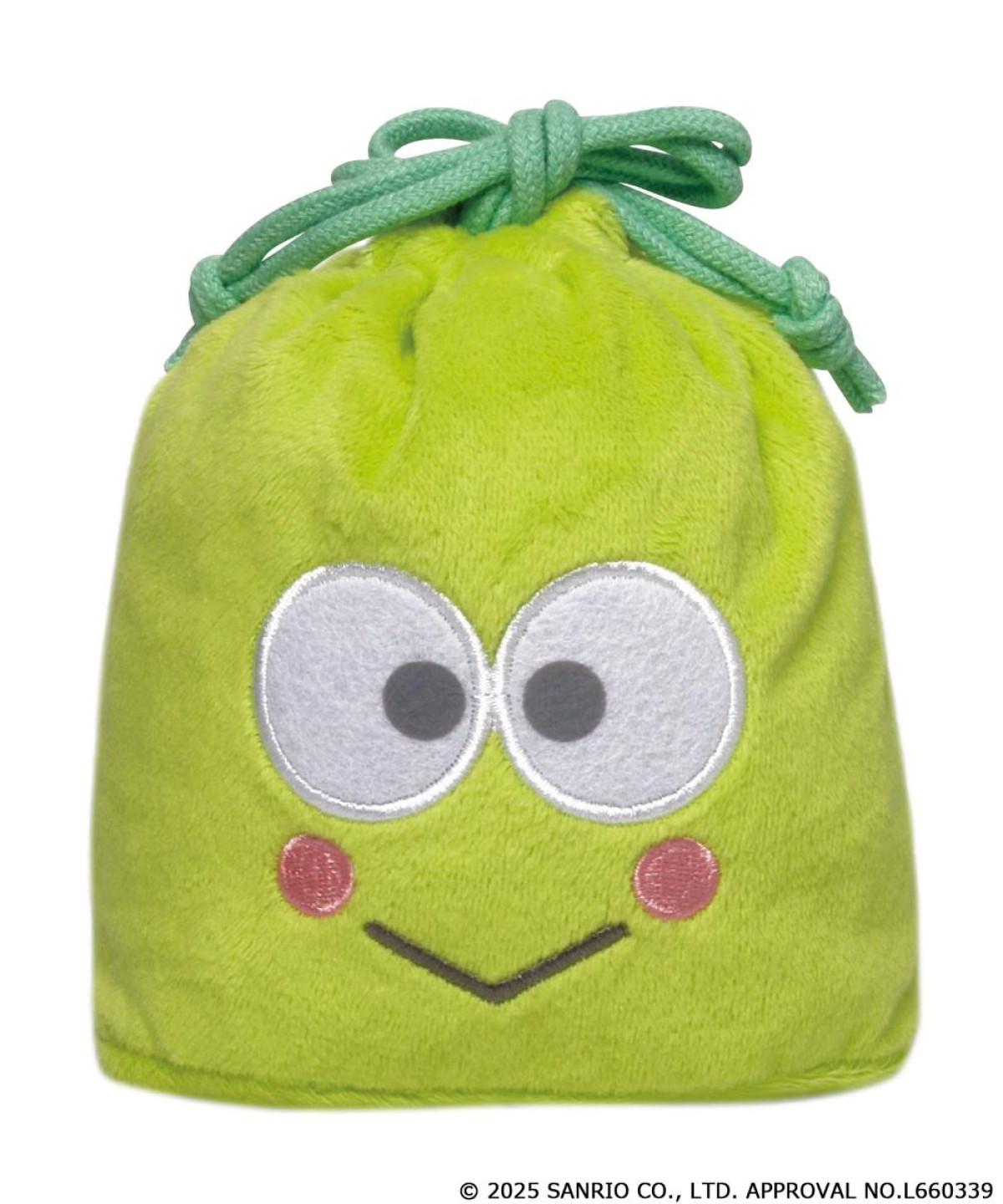 251215「はぴだんぶい ふわふわフェイス巾着」