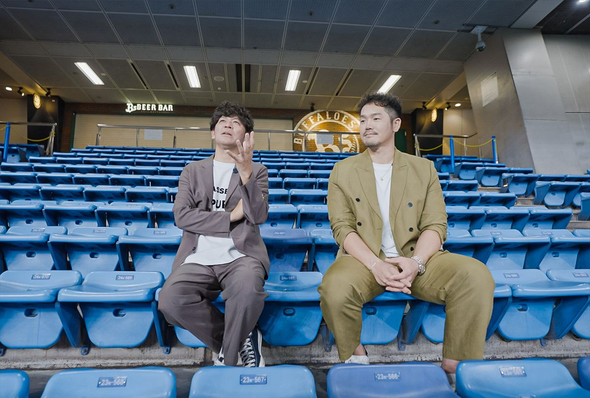 ますおか岡田の“常熱”がさく裂する！　バファローズドキュメントムービー場面写真が解禁