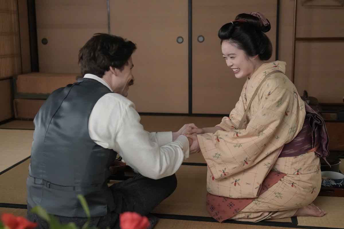 明日の『ばけばけ』“トキ”高石あかり、“小谷”下川恭平とのランデブーの日が迫る