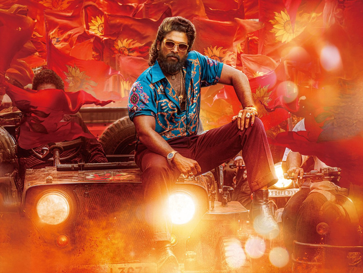 インド映画史上No.1メガヒット　『プシュパ 君臨』来年1.16新宿ピカデリーほかにて公開　密輸王プシュパが無双する場面写真も解禁