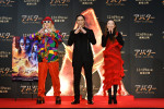 （左から）TRF・DJ KOO、SAM、CHIHARU　映画『アバター：ファイヤー・アンド・アッシュ』吹替版完成披露試写会＆ファイヤーステージイベントの様子