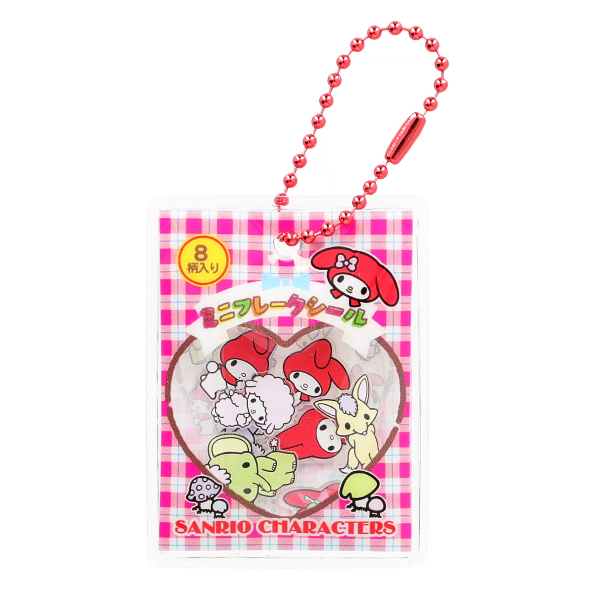 20251218 サンリオキャラクターズ シャカシャカフレークシール風チャーム