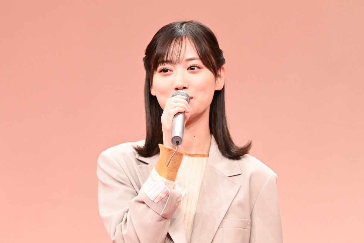 ドラマ『御曹司に恋はムズすぎる』制作発表に出席した山下美月