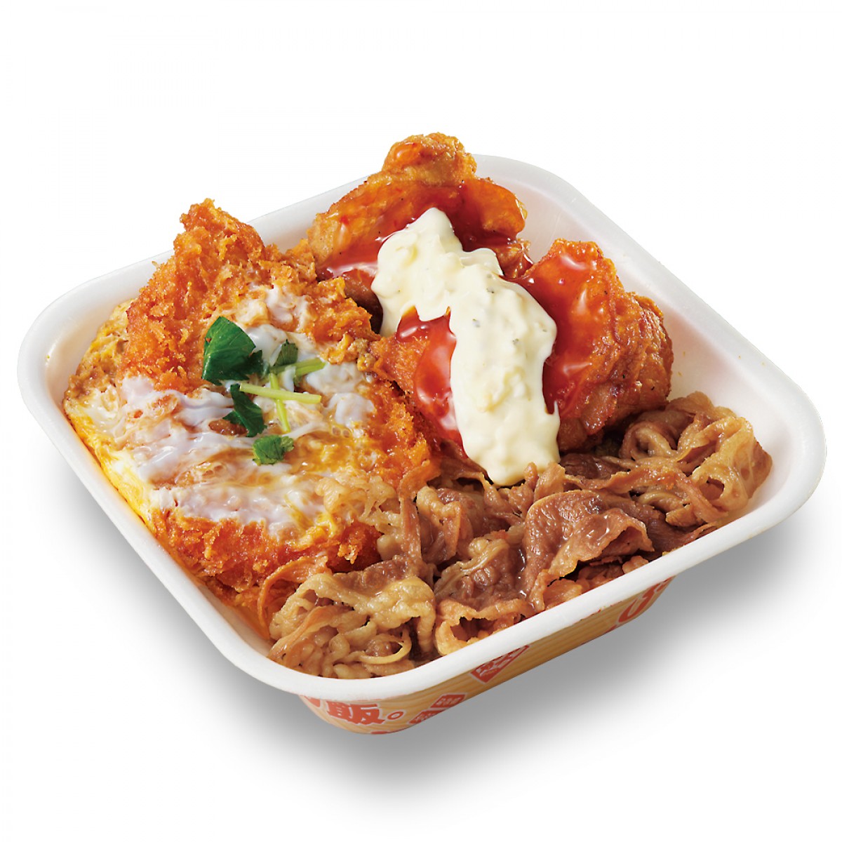 240208_牛・豚・鶏のトリプルカツ丼
