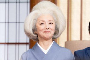 夏木マリ、ドラマ『プライベートバンカー』記者会見に登場