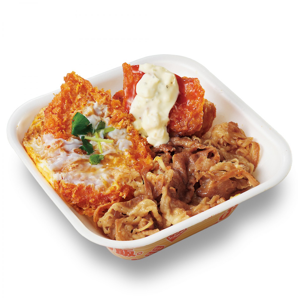 240208_牛・豚・鶏のトリプルカツ丼