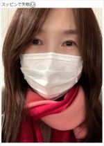 森口博子、すっぴん姿　※「森口博子」オフィシャルブログ