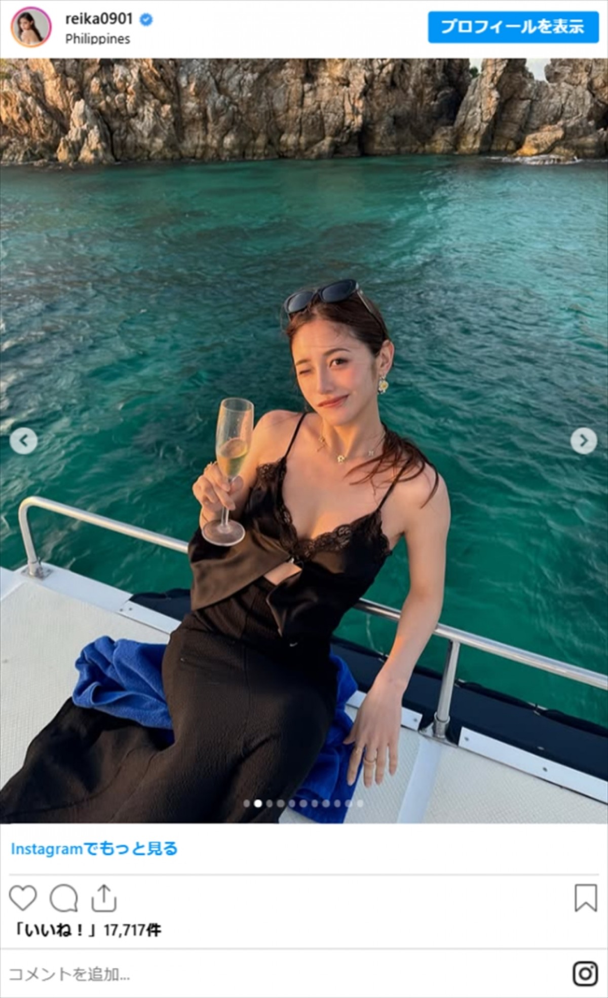 170cm“超絶美女モデル”26歳、水着で海外ビーチを満喫　「スタイル抜群」「完璧なルックス」と驚きの声