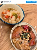 工藤静香、手作り料理　※「工藤静香」インスタグラム