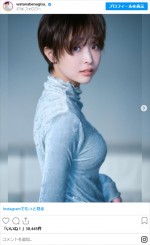 渡邊渚、昨年12月23日発売の「週刊プレイボーイ」（集英社）に登場　※「渡邊渚」インスタグラム