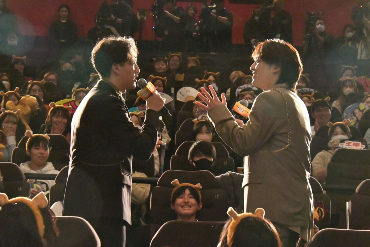 尾上右近＆松田元太が“兄弟愛”あふれる掛け合い「僕たちの絆も強くなっている」　『ライオン・キング：ムファサ』応援上映会レポート