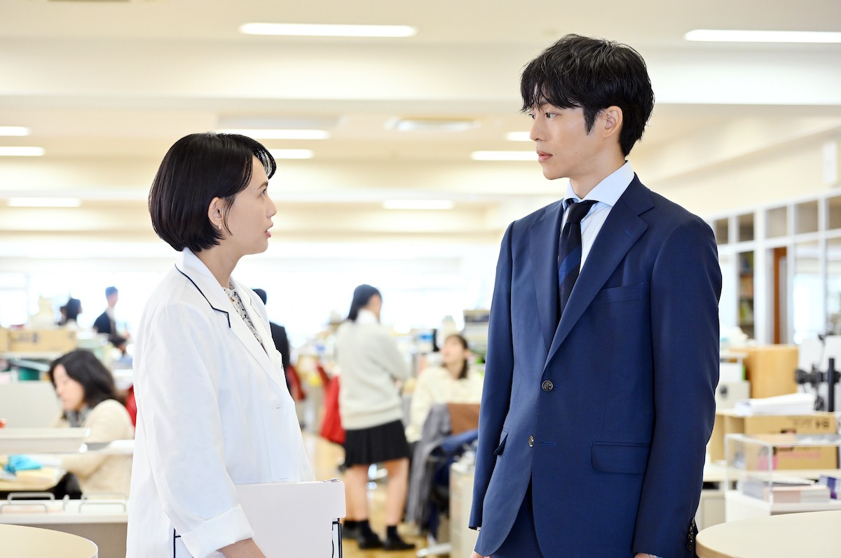 『御上先生』第5話　“御上”松坂桃李が再び、殺人犯“弓弦”堀田真由と面会