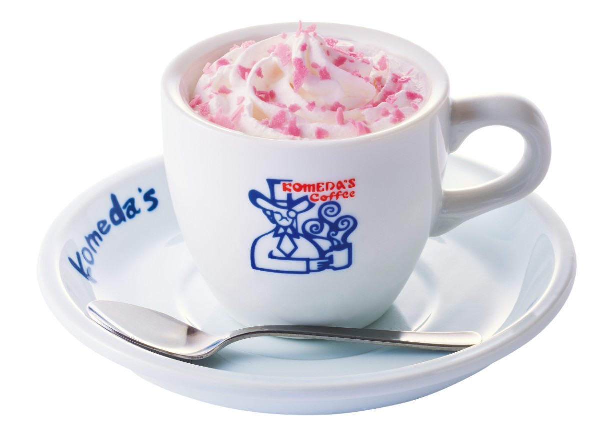 「コメダ」に“さくらドリンク”が登場！　「春爛漫 さくらオーレ」など3品