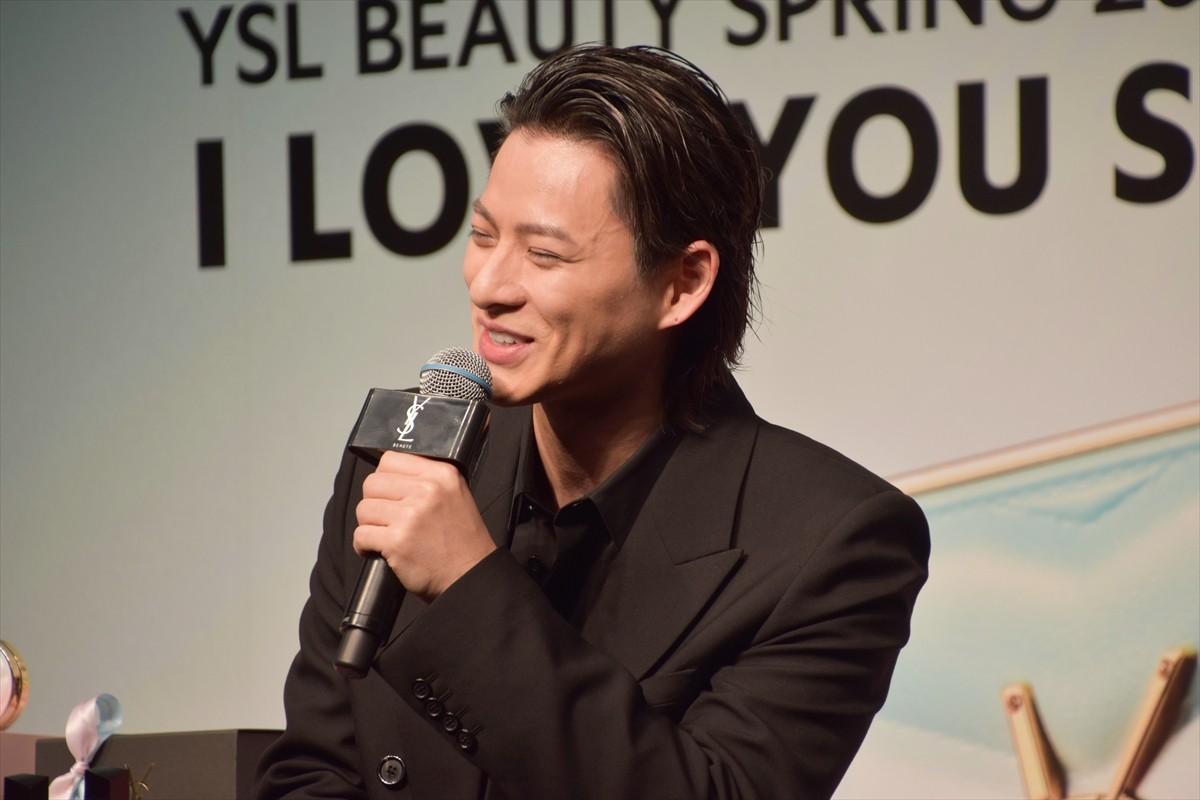 平野紫耀、イヴ・サンローラン・ボーテのアンバサダー就任　新CMは「すごく恥ずかしかった」セリフに注目
