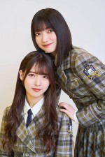 櫻坂46・中嶋優月（左）と大園玲（右）