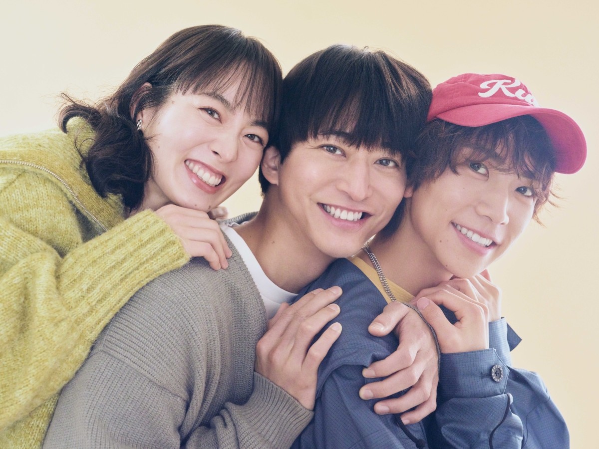 ドラマストリーム『三人夫婦』メインビジュアル
