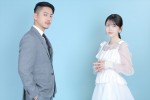 （左から）三山凌輝、久保史緒里