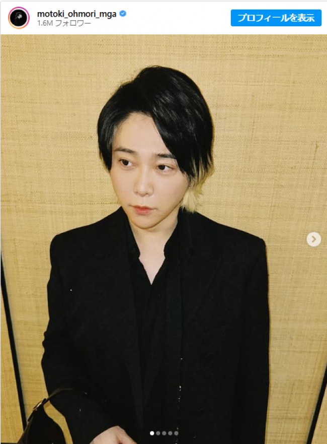 ミセス大森元貴、全身「GUCCI」コーデに反響！ 「センス抜群」「もっくん自体がもうブランド」