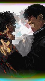 映画『デビルズ・ゲーム』いまむーによる応援イラスト