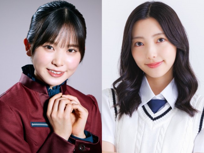 『さくらひなたロッチの伸びしろラジオ』のレギュラーMCを務めた櫻坂46・遠藤理子（左）と日向坂46・小西夏菜実