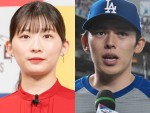 （左から）伊藤沙莉、佐々木朗希
