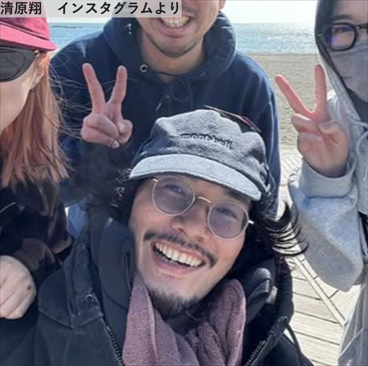 清原翔、近影　※「清原翔」インスタグラム
