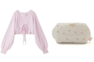 ジェラピケ「さくらコレクション」発売！　花びらをイメージしたウェアや雑貨が登場
