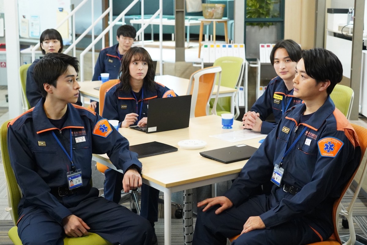 『１１９エマージェンシーコール』第9話　“兼下”瀬戸康史、妻の実家周辺で土砂崩れが発生したことを知る