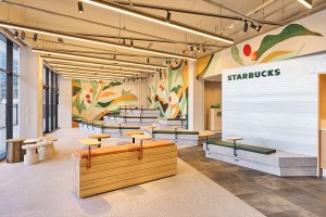 大阪の“もったいない精神”を追求した「スタバ」誕生！　3．21開業のうめきたグリーンプレイスに