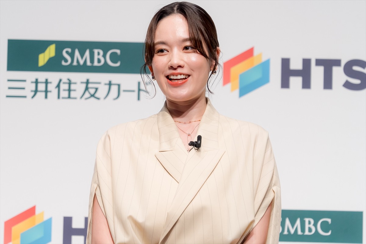 筧美和子、結婚発表後初の公の場　新婚旅行の行き先は「協議中」