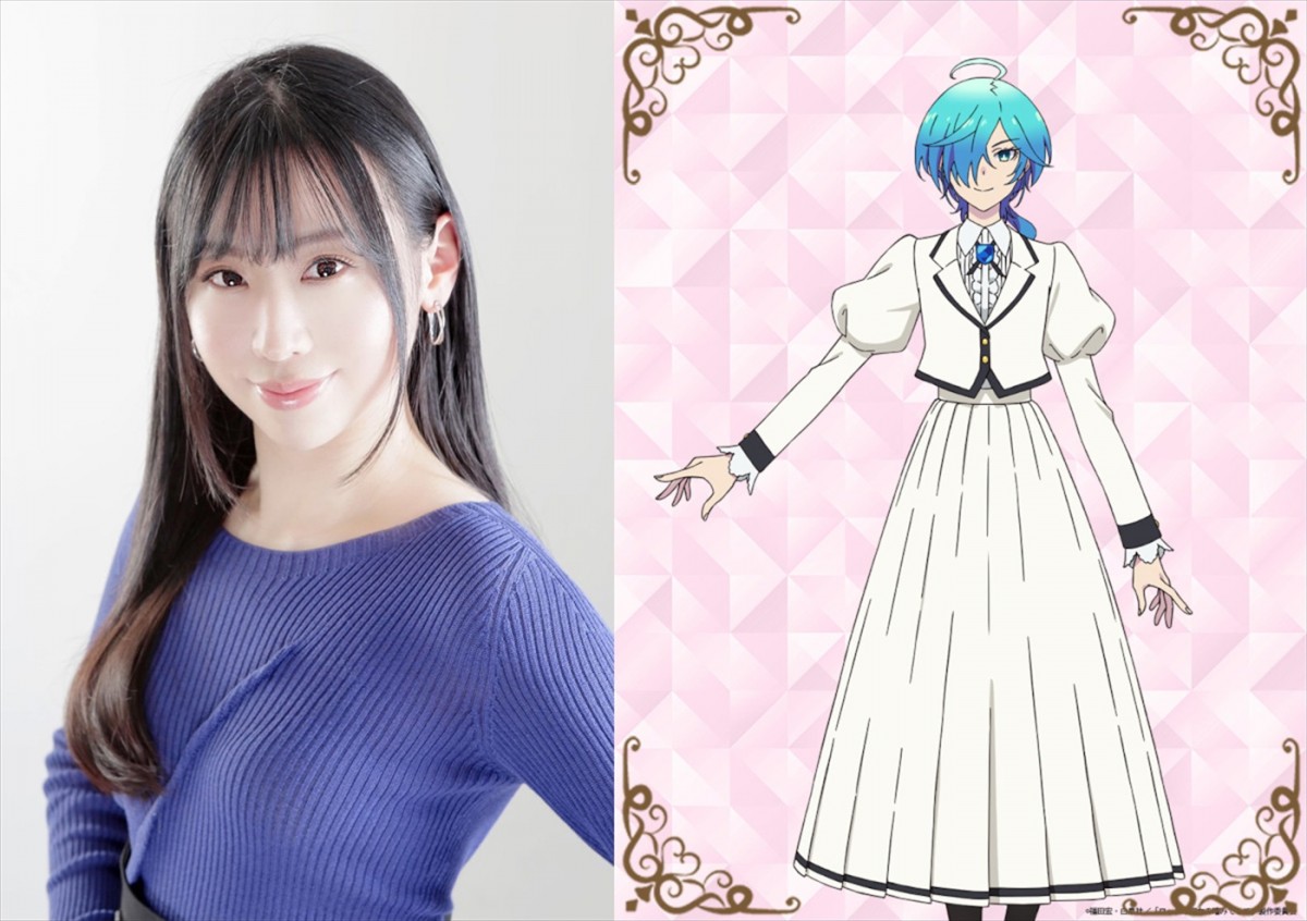 アニメ『ロックは淑女の嗜みでして』4.3スタート！　メインビジュアル＆PV、福原綾香＆藤原夏海演じる新キャラ解禁