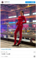 アリーナ・ザギトワの近影ショット　※「アリーナ・ザギトワ」インスタグラム