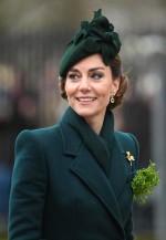 キャサリン妃が聖パトリックデーのパレートに2年ぶりに参加　メーガン妃はグリーンのワッフルでお祝い