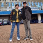 野々村真、息子との2ショット　※「野々村真」インスタグラム