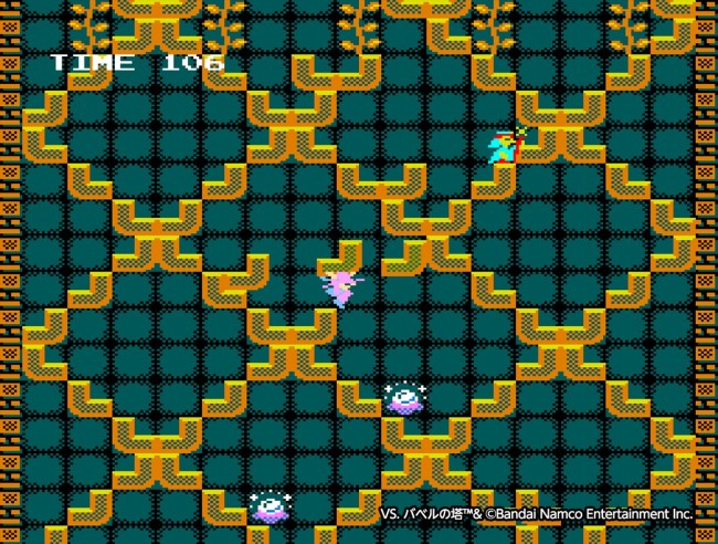 『アーケードアーカイブス VS. バベルの塔』スクリーンショット