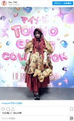希空、東京ガールズコレクションでの姿　※「希空」インスタグラム