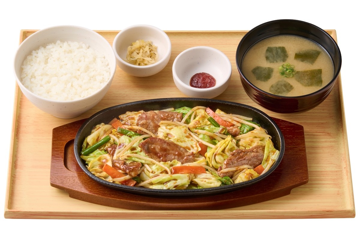 250401_“たっぷり野菜の豚ハラミ炒め定食