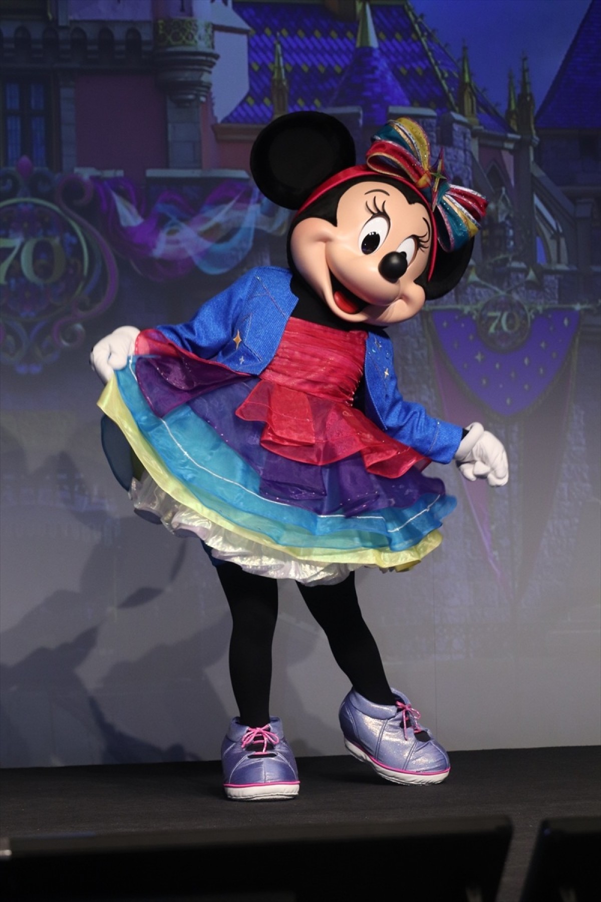 【本イベント以外NG】カリフォルニアディズニーランド・リゾート開園70周年プレス発表会