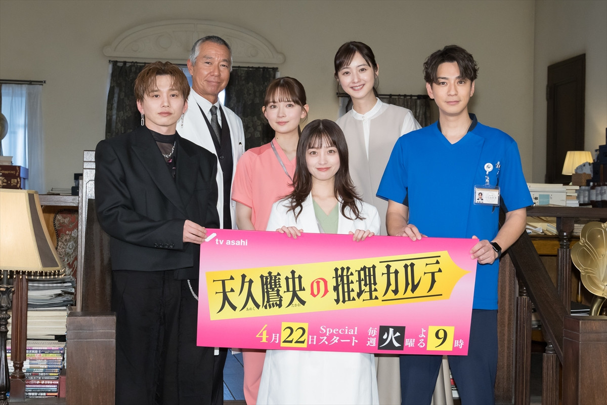 橋本環奈、“朝から元気”の理由を尋ねる三浦翔平に回答「下っていく感じがこの現場には無い」
